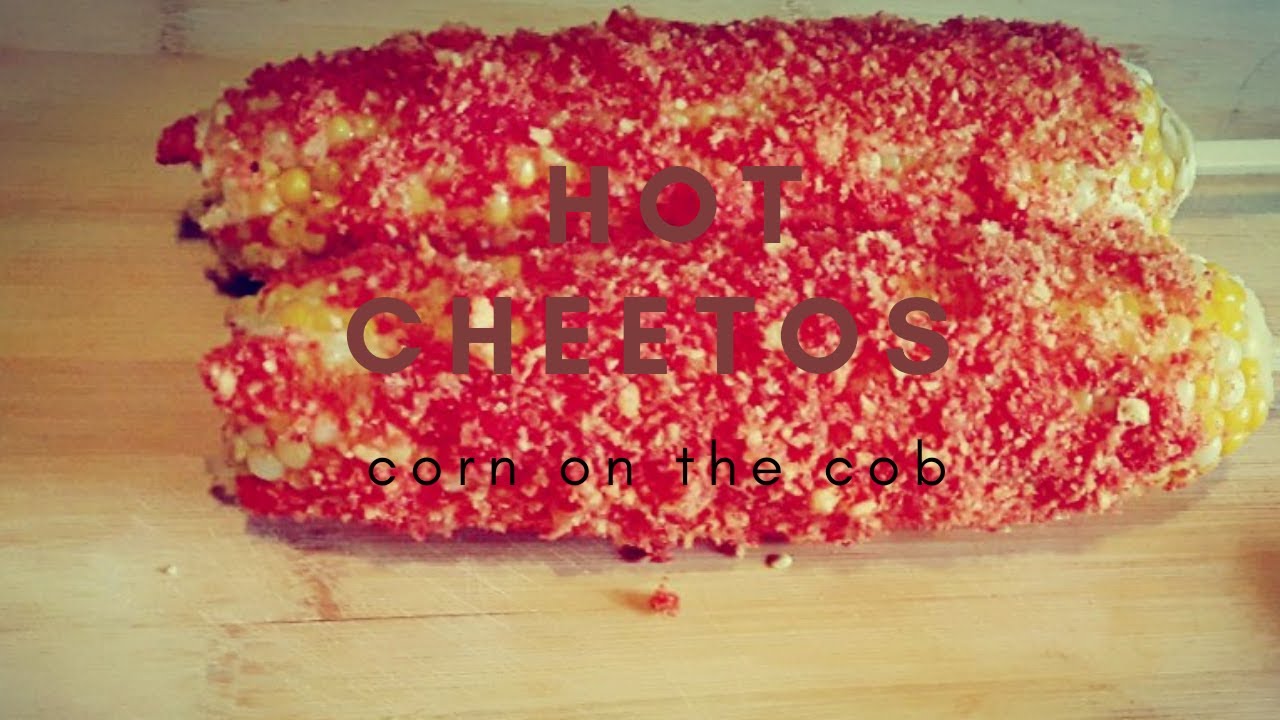 ASMR [Hot Cheetos corn on the cob] Messy eating, no talking. - YouTube