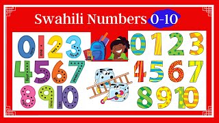 NUMBERS IN SWAHILI FOR BEGINNERS (0-10) PART 1/5