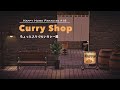 【あつ森】ちょっと入りづらいカレー屋 | ハッピーホームパラダイス#18【レストラン/デリー】【お部屋作り/レイアウト】
