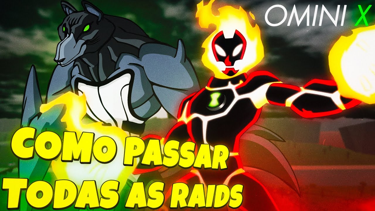 COMO SOLAR TODAS as RAIDS do Omini X!! - YouTube