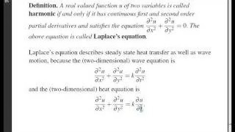 LSU Complex Analysis Lecture 07b Cauchy Riemann 2
