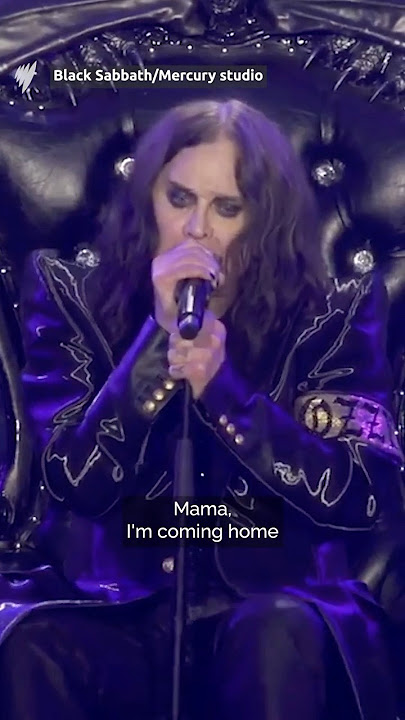 Ozzy Osbourne's emotional farewell gig