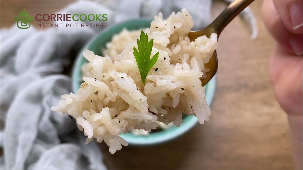 Jasmine Rice (without oil!) YouTube