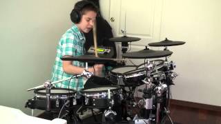 Video thumbnail of "Three days grace Time Of Dying Drum cover"