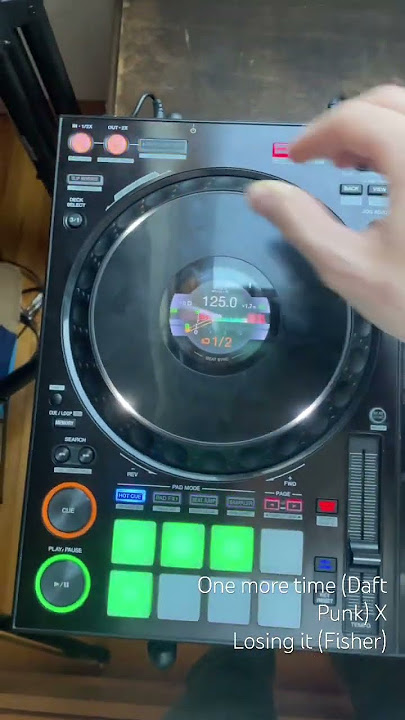 One more Time (Daft Punk) X Losing it (Fisher) #dj #remix #mashup #pioneerddj1000 #mix #daftpunk