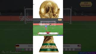 Germany Vs USA | EPIC PENALTY DRAMA | Football World Cup 2026 | PES 21 Simulation