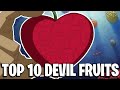 Top 10 Devil Fruits In One Piece