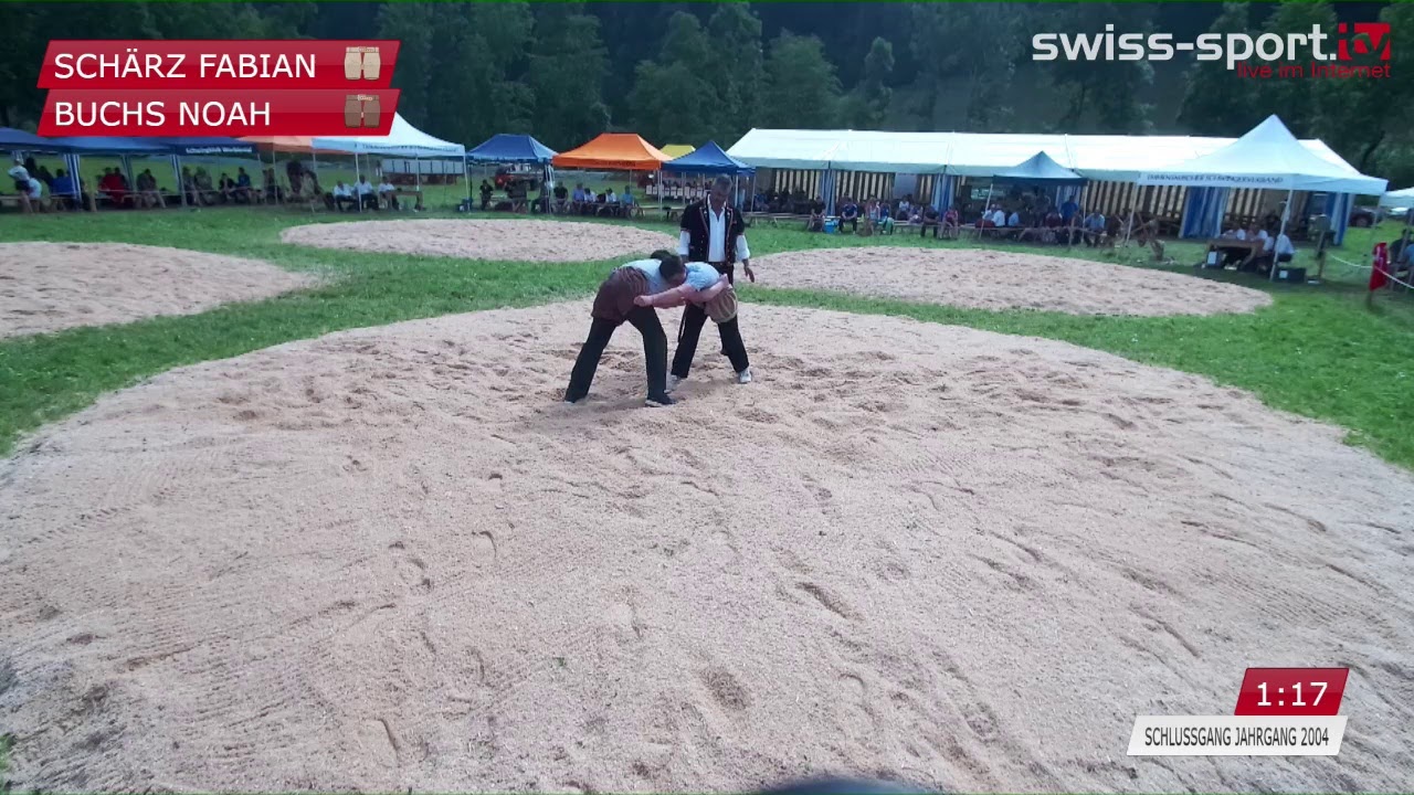 Schwingen live! Berner Kantonaler Nachwuchsschwingertag, Bärau