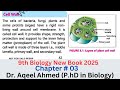 9th Class Biology Chapter 03 | Cell Wall || Structure of Cell Wall|| 9th new books 2025 |