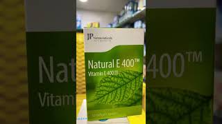JP Natural E 400 vitamins IU