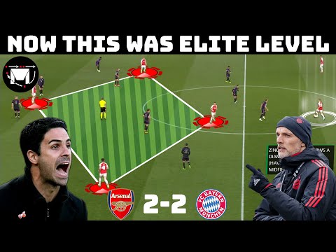 Tactical Analysis : Arsenal 2-2 Bayern Munich | A Fascinating 1st Leg |