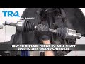 How to Replace CV Axle 2005-10 Jeep Grand Cherokee