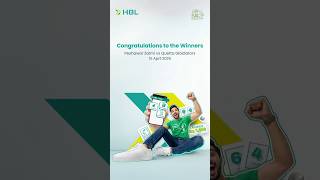 Congratulations to our HBLPSL Lucky Draw winners!