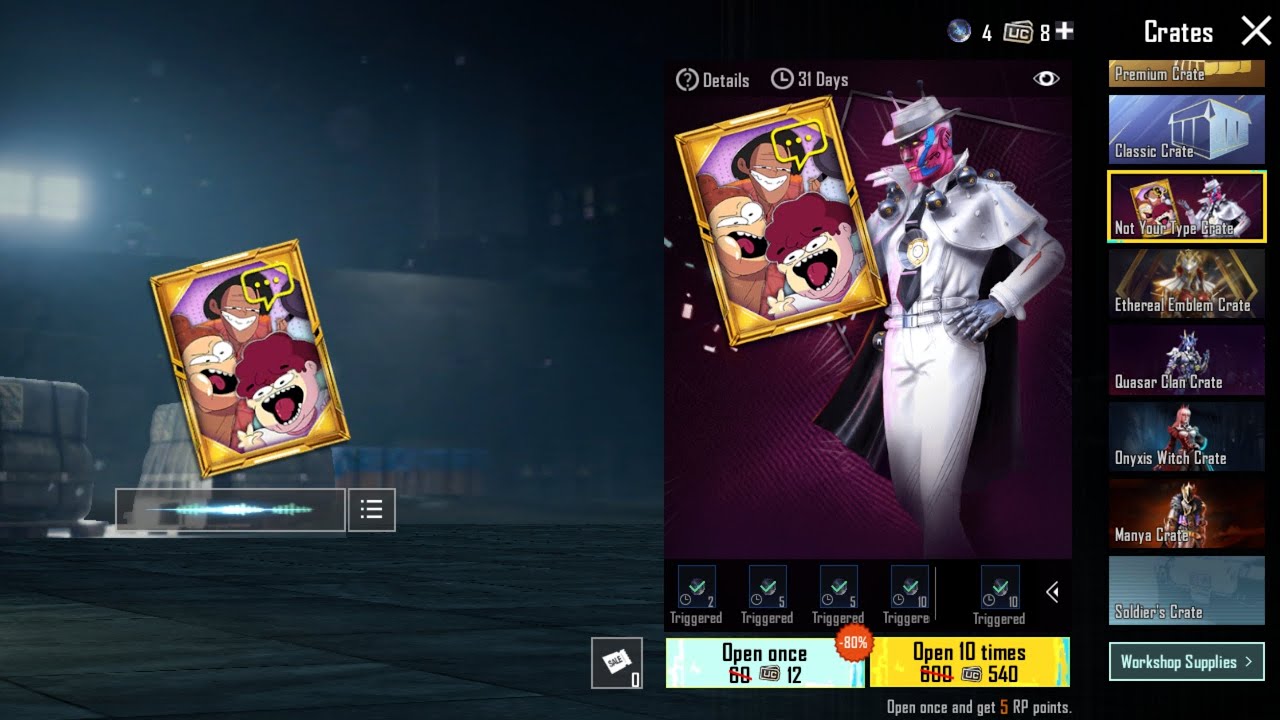 Crate Opening! Not your Type Special voice pack Redeem! # ...