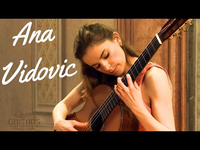 Ana Vidovic plays Asturias by Isaac Albéniz on a Jim Redgate classical guitar class=