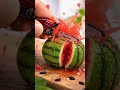 Mini Tools chain saw cutting water melon testing #minitools #usa #amazonfinds #handmade