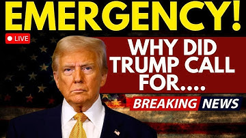 US Breaking News LIVE: Trump’s Latest Announcement Sparks Massive Chaos | Trump LIVE News