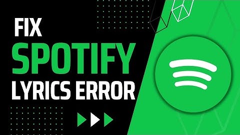 How to Fix Spotify Lyrics Not Showing /Working Error (2023) | Spotify Tutorial | Updated