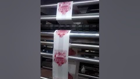 Flexographic Printing Machine 4 Colors - Yeniada Makina