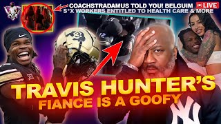 College FB Star Travis Hunter Get Embarrassed By Fiancee In His Biggest Moment Bad Omen