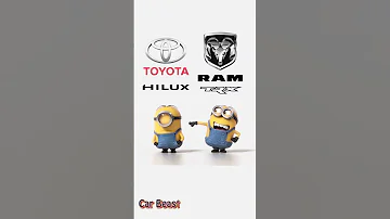 Toyota Hilux Vs Ram Trx Minnions Style Trending Tiktok Toyota Status Ram 