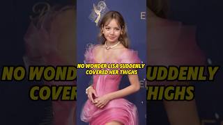 No Wonder Lisa Suddenly Covered Her Thighs.