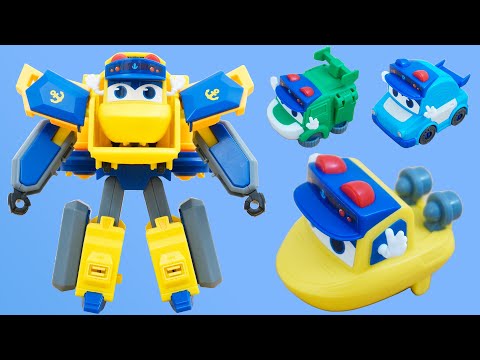 玩具拆箱：百變校巴的可變形機甲玩具