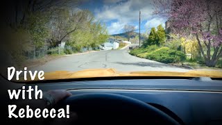 Spring Time Drive with Rebecca! (No talking version) Ride in a Ford Bronco around a mountain town.