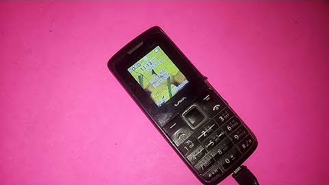 How to remove blacklist number in LAVA keypad phone | ब्लैक लिस्ट से नंबर कैसे निकाले