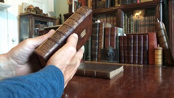 World Atlas Gazetteer Geography 1774 leather pocket book 18 maps California as Island