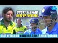 Sehwag & Ms Dhoni's Thunderstorm | Pakistan Sledging Made Worst | INDvPAK 2005 !!