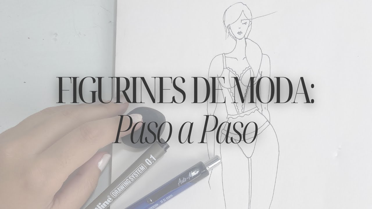 CÓMO DIBUJAR FIGURINES DE MODA: Paso a Paso/ Consejos para dibujar/ Tefa Oquendo