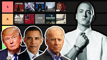 US Presidents Rank Eminem Albums