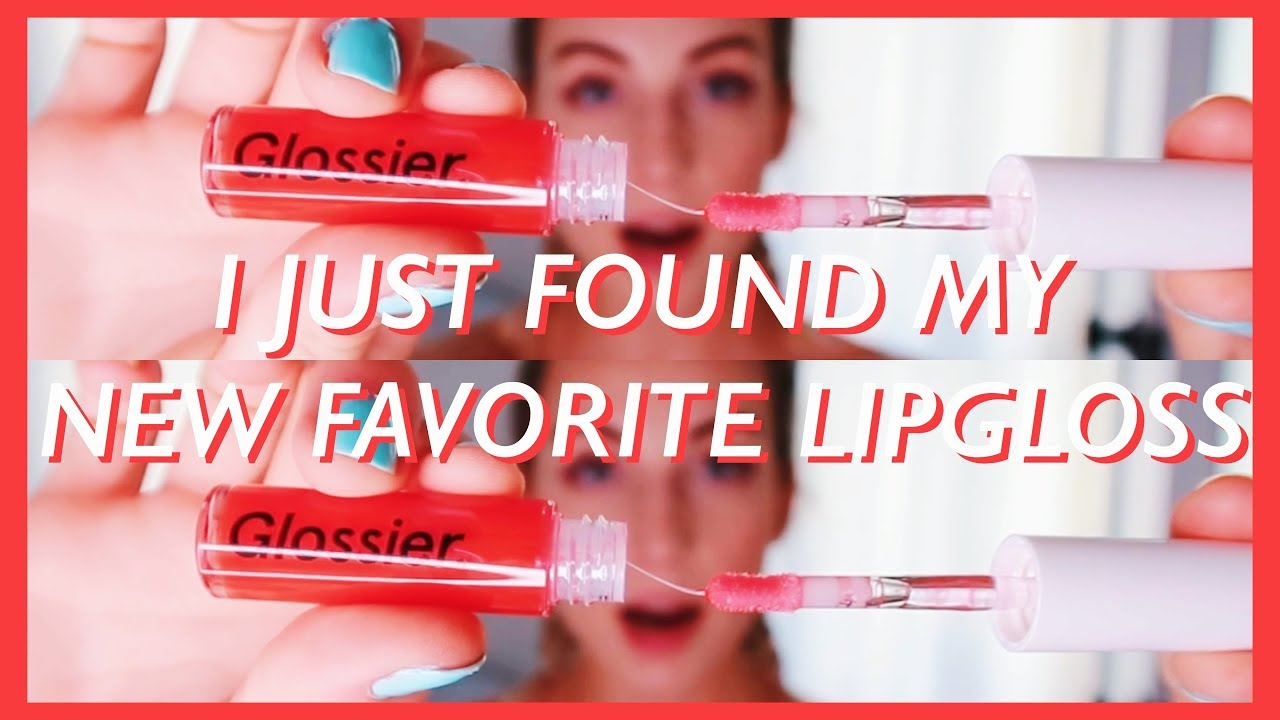 *NEW* Glossier lip gloss // first impression
