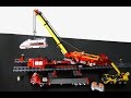 Lego 110-studs long Monster Crane (MOC) lifting train 7897