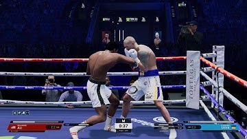 Undisputed 2024 PS5 PRO 4K Gameplay Muhammad Ali vs Oleksandr Usyk