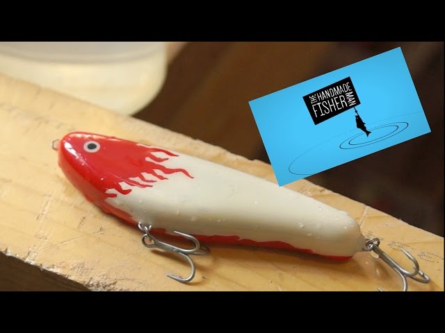 How To Make A Simple Wooden lure 
