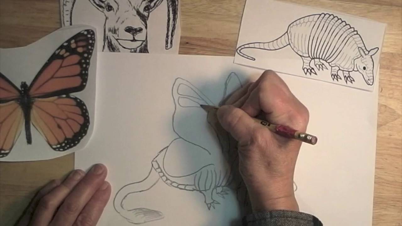 Making an Imaginary Creature by Combining Parts of Existing Creatures -  YouTube