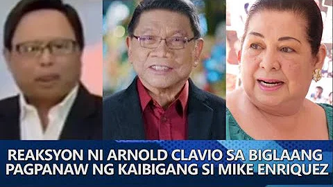 Arnold Clavio NAGSALITA NA sa BIGLAANG PAGPANAW ng...