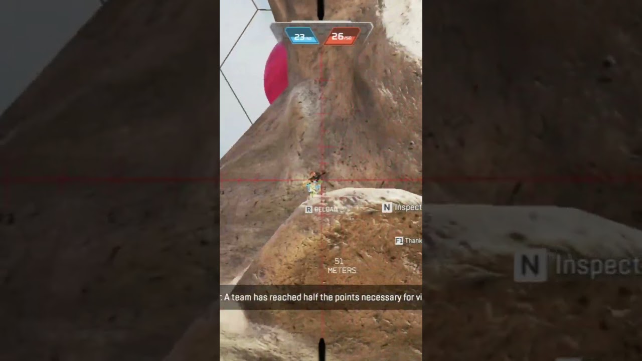 Having fun sniping in Apex Legends' TDM Deadeye