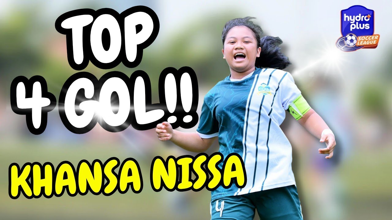 4 GOL! Khansa Nisa Back Rasa Striker🔥 | Hydroplus U15 Jakarta