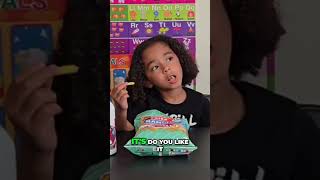 Kid's Snack Attack: Squishy Corn & Spicy Cheetos Taste Test! #shorts