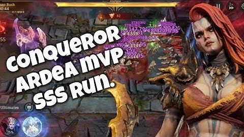 Ardea helping get SSS in Conqueror Codex. Watcher of Realms.