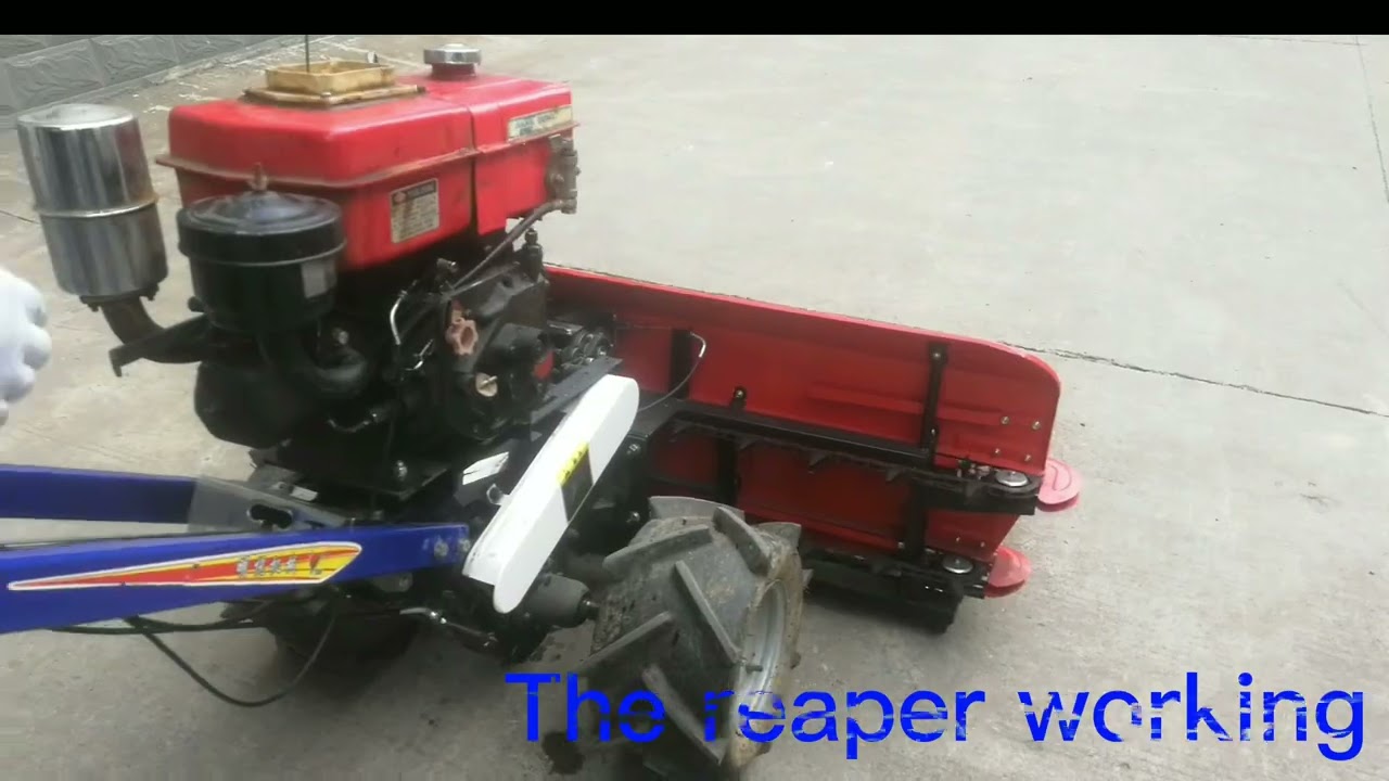 4G120A Reaper Operating Instructions - how to operate a new reaper