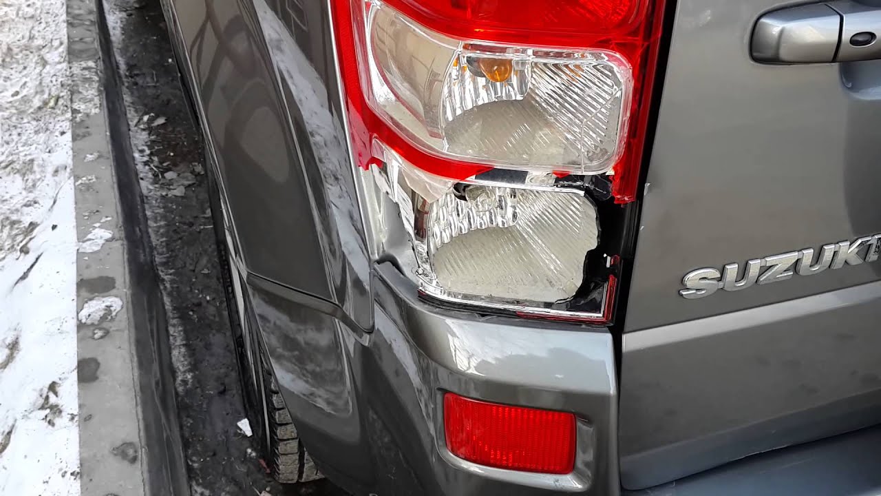 разбитая фара - YouTube