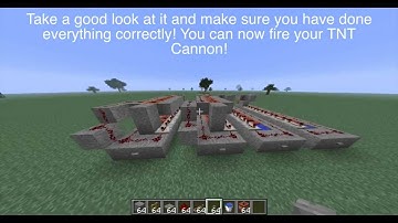 Minecraft Tutorials! S1 E1: TNT Cannons!
