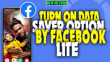 how to turn on data saver option by fb lite 2023