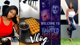 A WEEK IN THE LIFE OF A LAGOS MAKEUP ARTIST + HAUNTED HOUSE + NEW SHOPRITE? +FIRST EVENT + LUNCH DAT