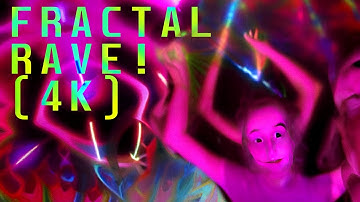 "FRACTAL RAVE" - Stable Diffusion Animation (4K)
