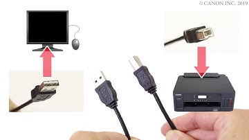 Connecting the printer and a computer via USB (macOS) (G5000 series)